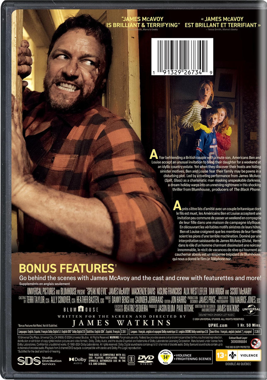 Speak No Evil (Collector's Edition) [DVD]