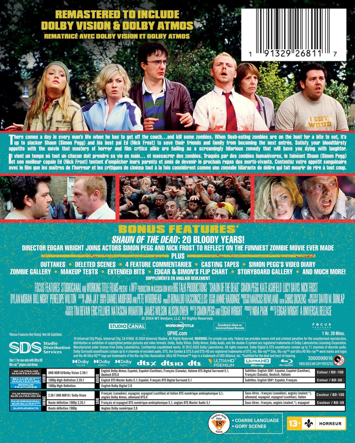 Shaun of the Dead (4K Ultra HD + Blu-ray) [UHD]