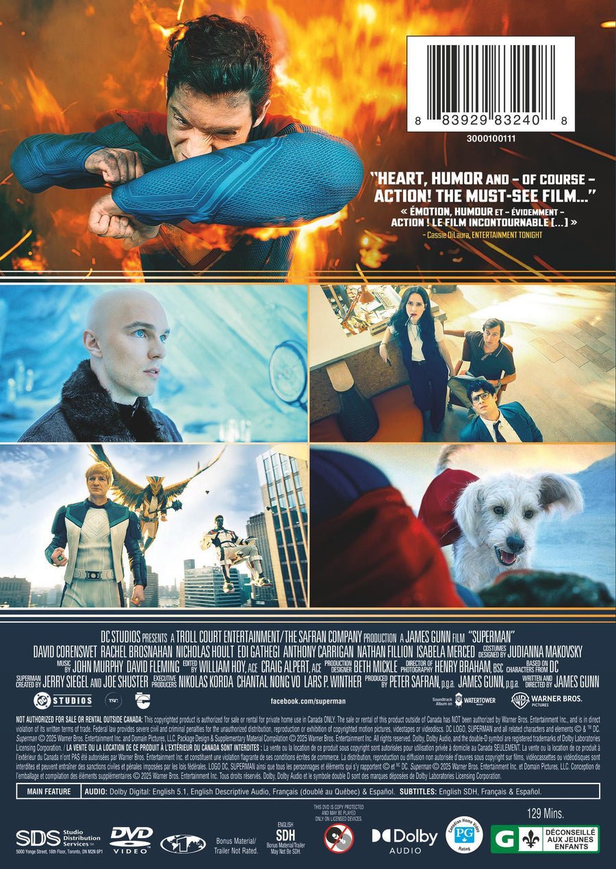 Superman (2025) [DVD]