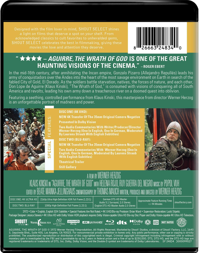 Aguirre, the Wrath of God (Collector's Edition) [UHD]