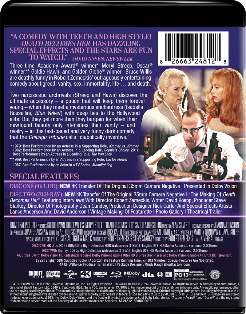 Death Becomes Her (Collector's Edition) [UHD]