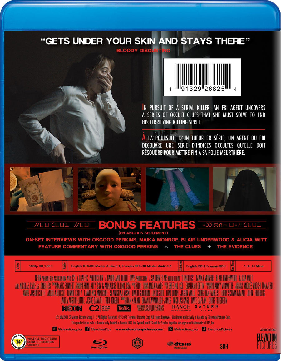 Longlegs [Blu-ray]