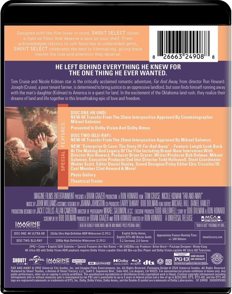 Far and Away (Collector's Edition) [UHD]