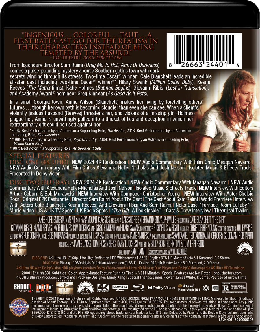 The Gift (2000) (Collector's Edition) [UHD]