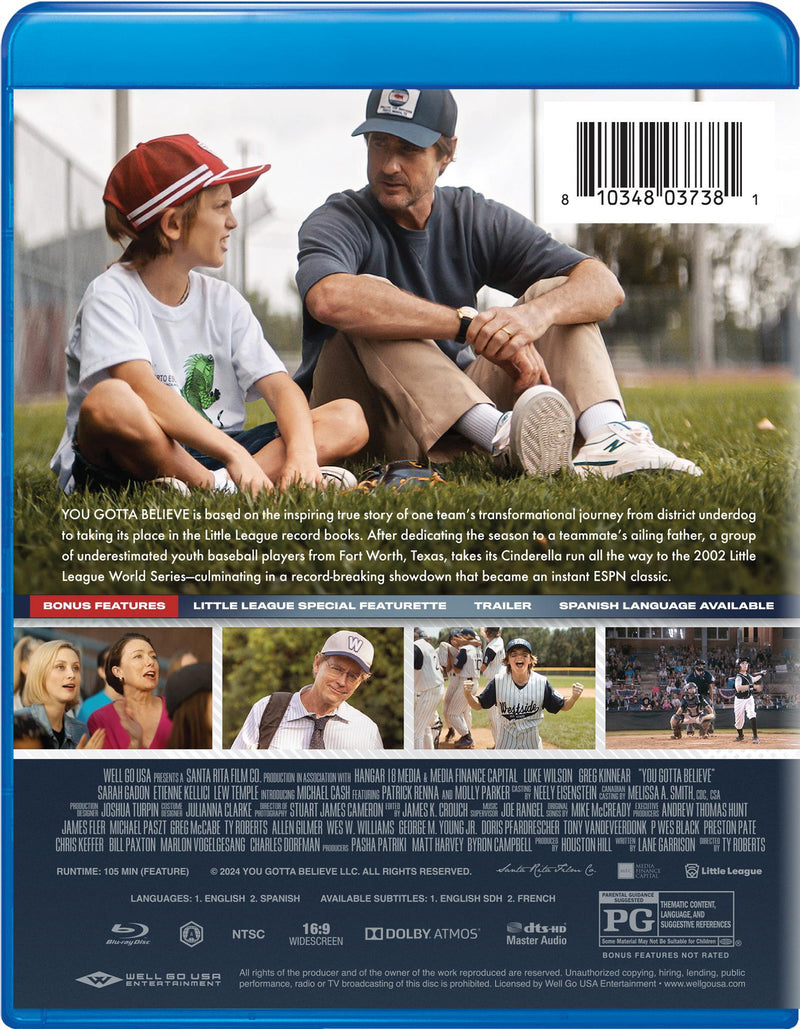 You Gotta Believe [Blu-Ray]