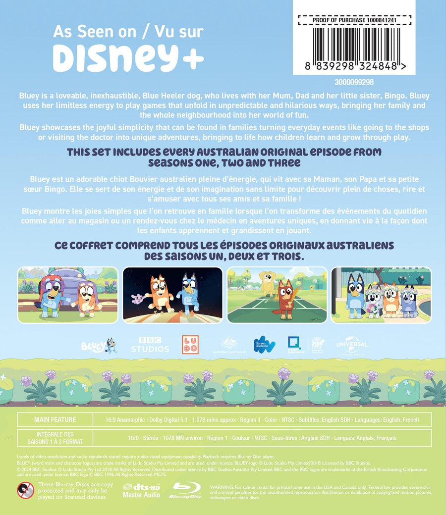 Bluey: Seasons One - Three [Blu-ray]
