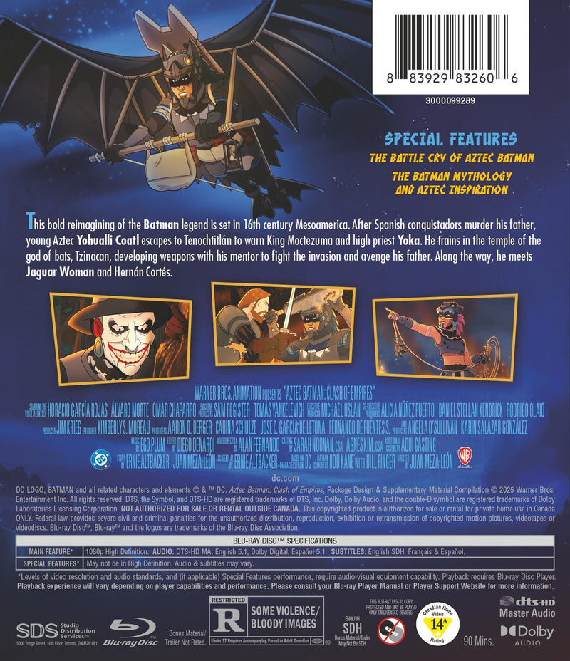 Aztec Batman: Clash of Empires [Blu-ray]