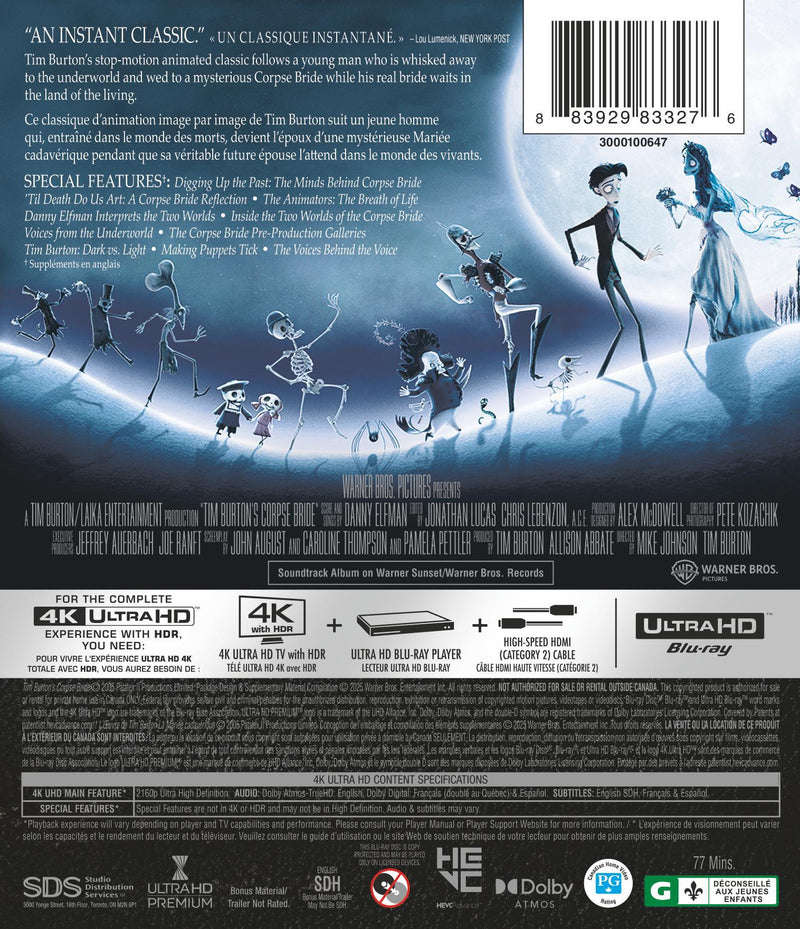 Tim Burton's Corpse Bride [UHD]