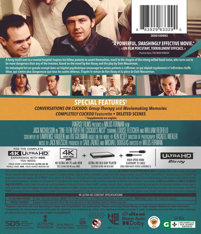 One Flew Over the Cuckoo's Nest [UHD]