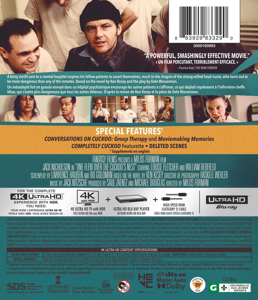 One Flew Over the Cuckoo's Nest [UHD]
