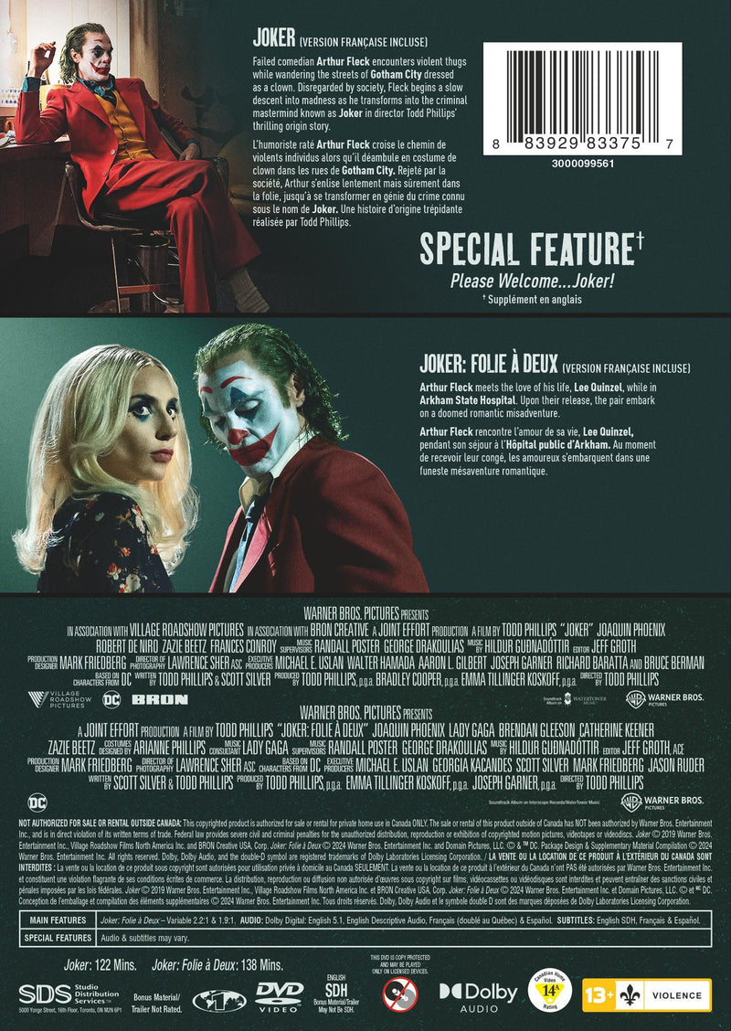 Joker 2-Film Collection [DVD]
