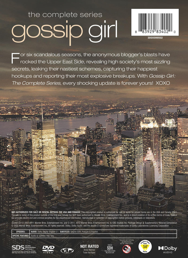 Gossip Girl: The Complete Series [DVD]
