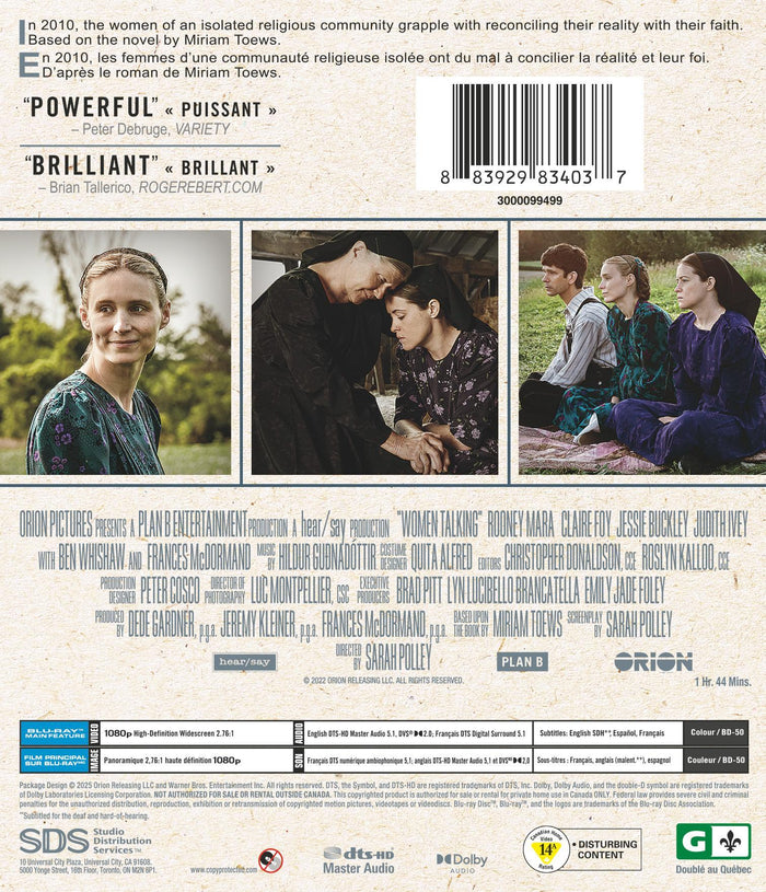 Women Talking [Blu-ray]