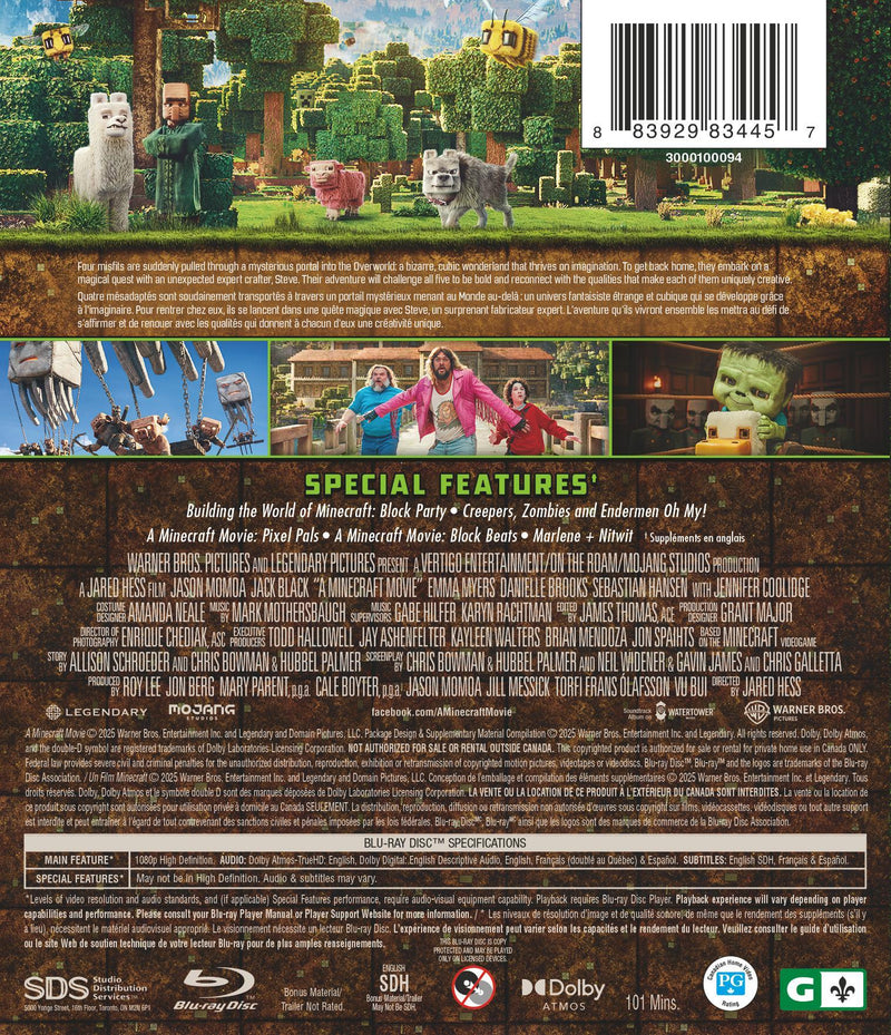 A Minecraft Movie [Blu-ray]