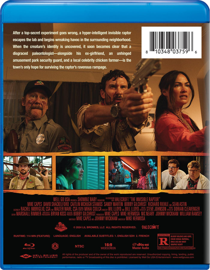 The Invisible Raptor [Blu-Ray]