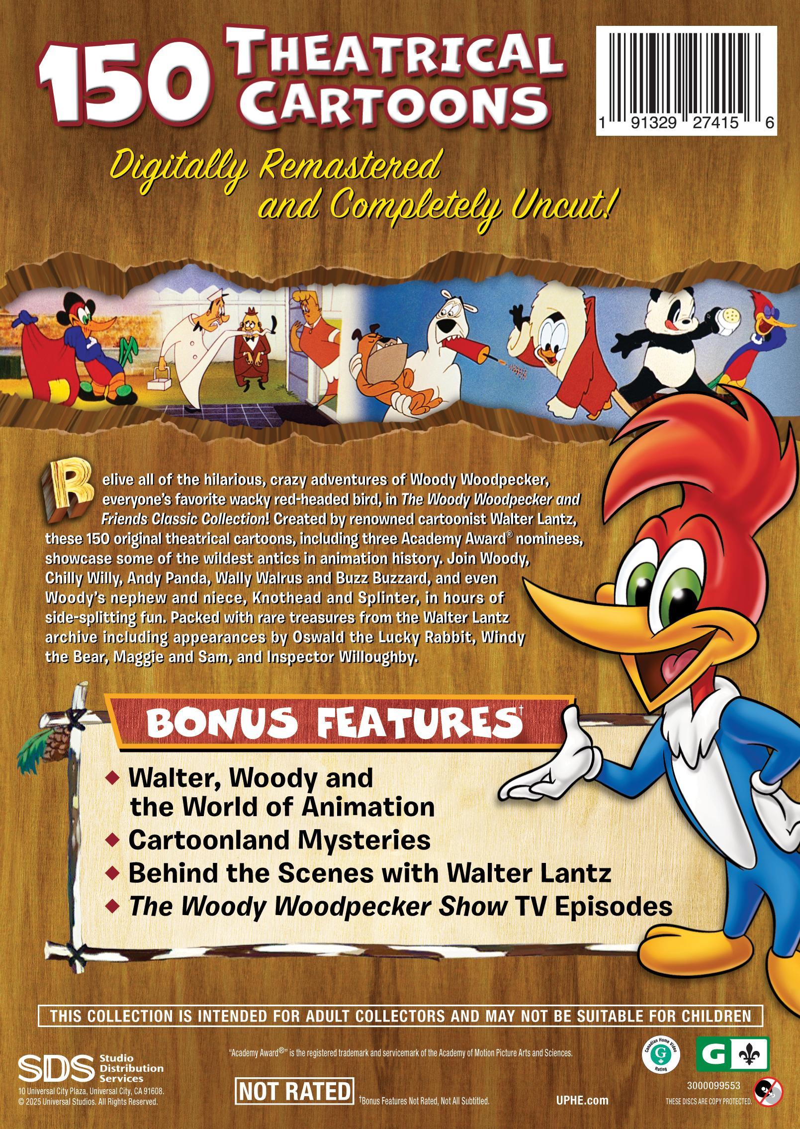 The Woody Woodpecker and Friends Classic Collection [DVD] – GRUV