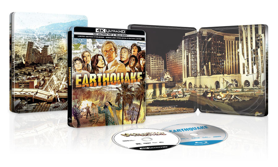 Earthquake (Limited Edition Steelbook 4K Ultra HD + Blu-ray) [UHD]