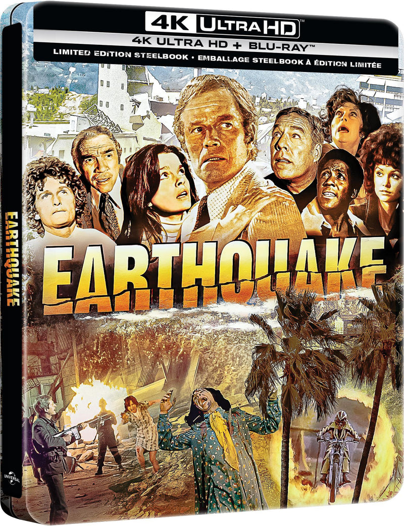Earthquake (Limited Edition Steelbook 4K Ultra HD + Blu-ray) [UHD]