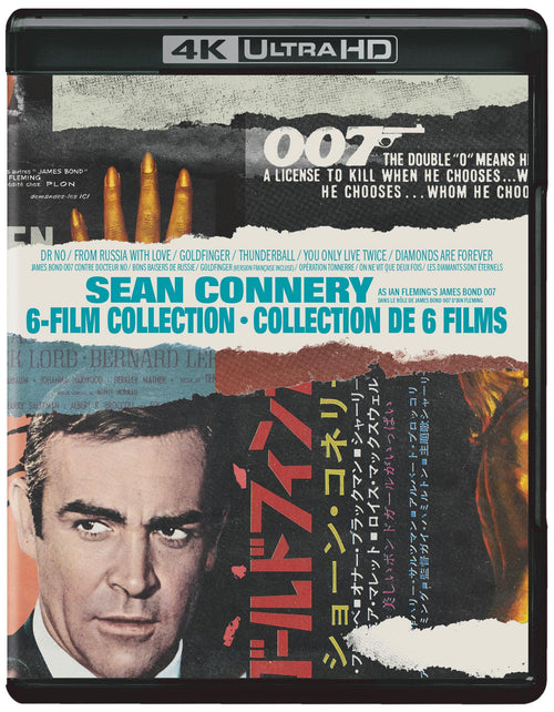 James Bond Sean Connery 6-Film Collection [UHD]