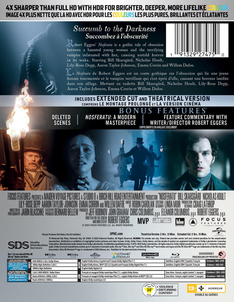 Nosferatu (Limited Edition Steelbook) [UHD]