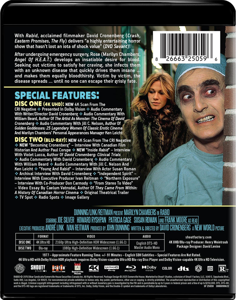 Rabid (1977) (Collector's Edition) [UHD]
