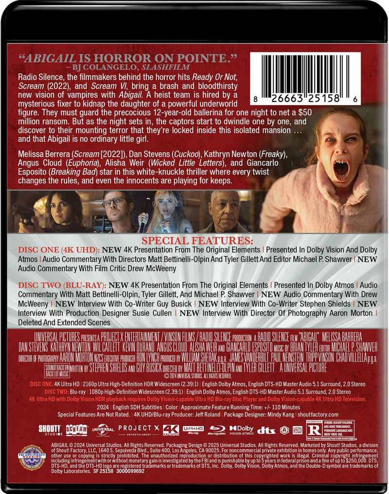 Abigail (2024) (Collector's Edition) [UHD]