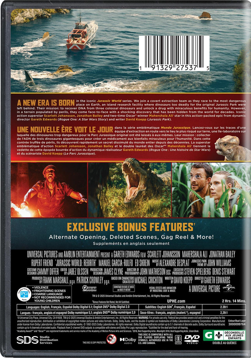 Jurassic World Rebirth [DVD]