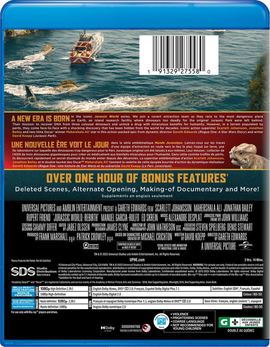 Jurassic World Rebirth [Blu-ray]