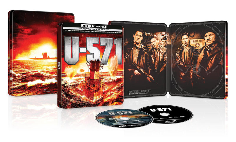 U-571 - Limited Edition Steelbook (25th Anniversary Edition) [UHD]