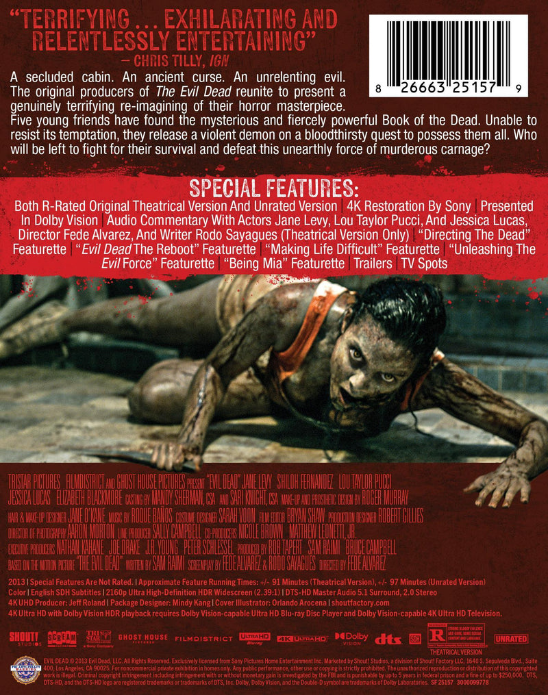 Evil Dead (2013) - Limited Edition Steelbook [UHD]