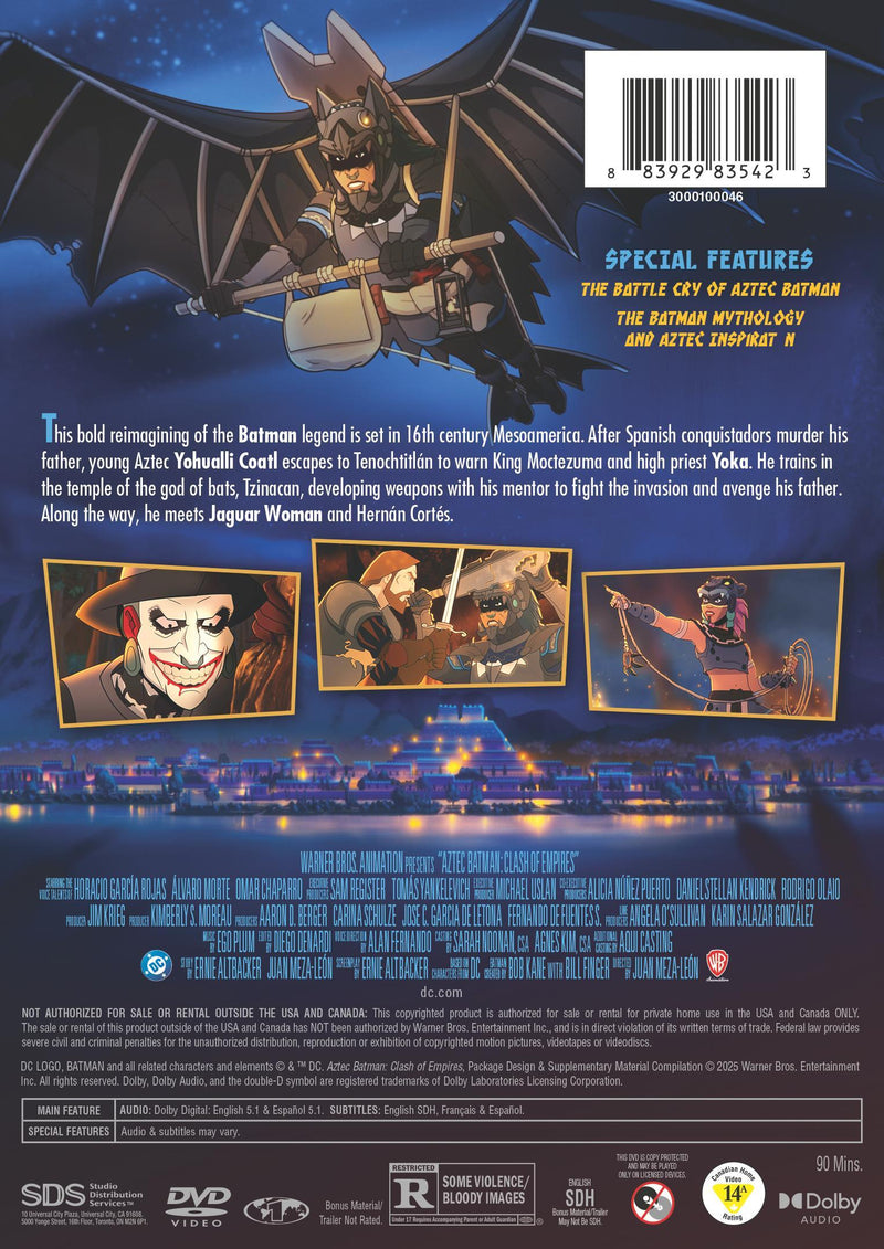 Aztec Batman: Clash of Empires [DVD]