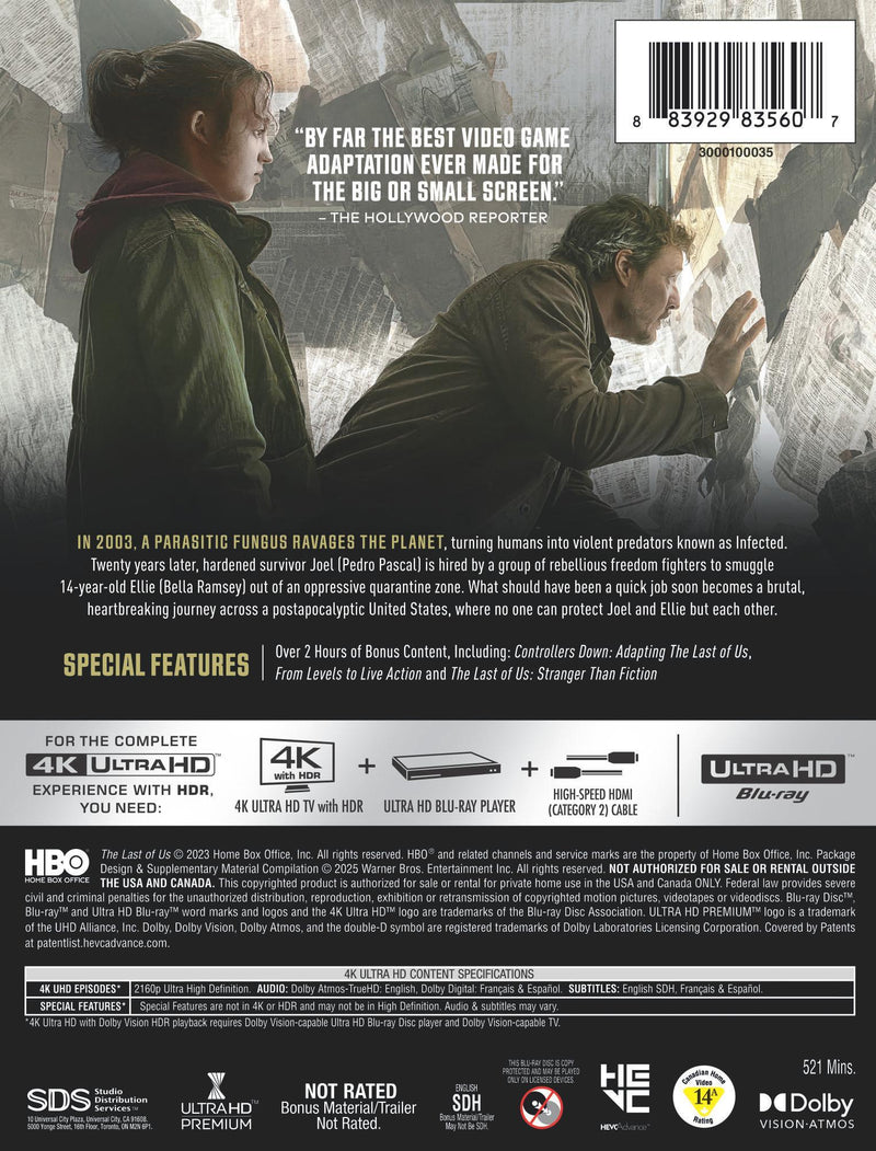 The Last of Us: The Complete First Season (Steelbook) [UHD]