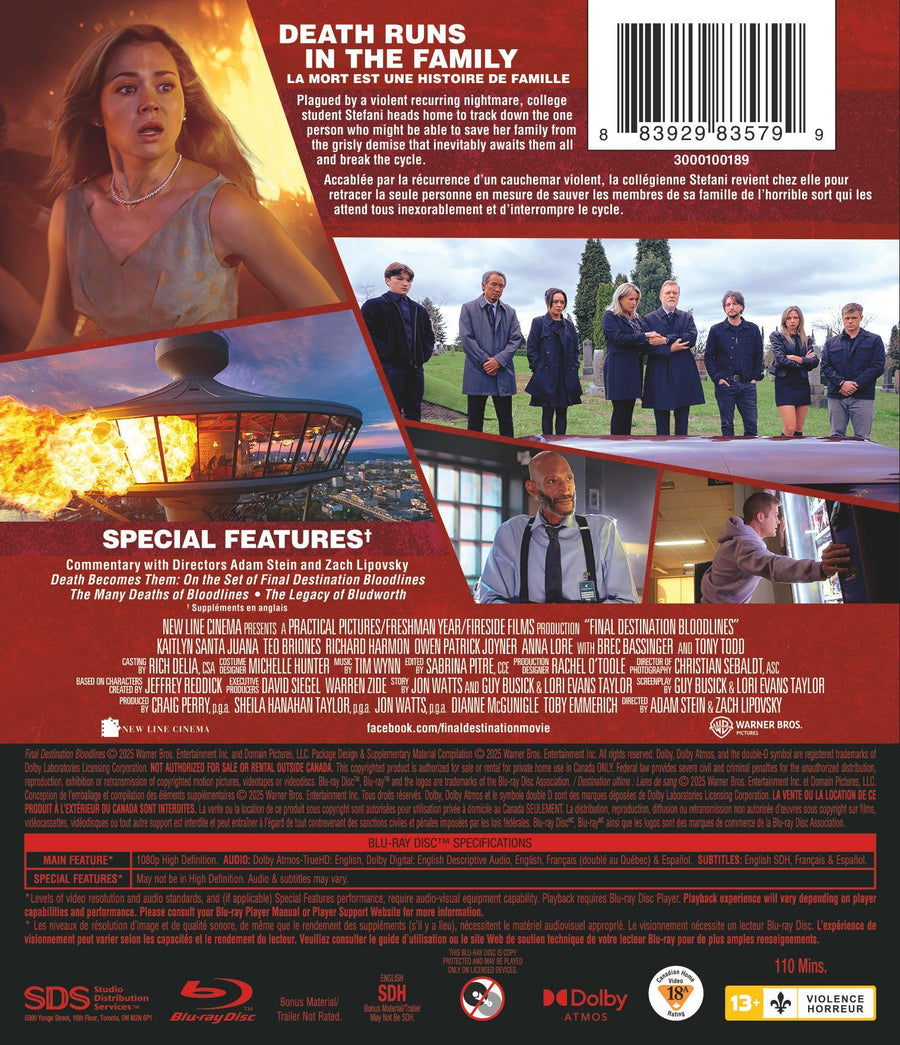 Final Destination: Bloodlines [Blu-ray]