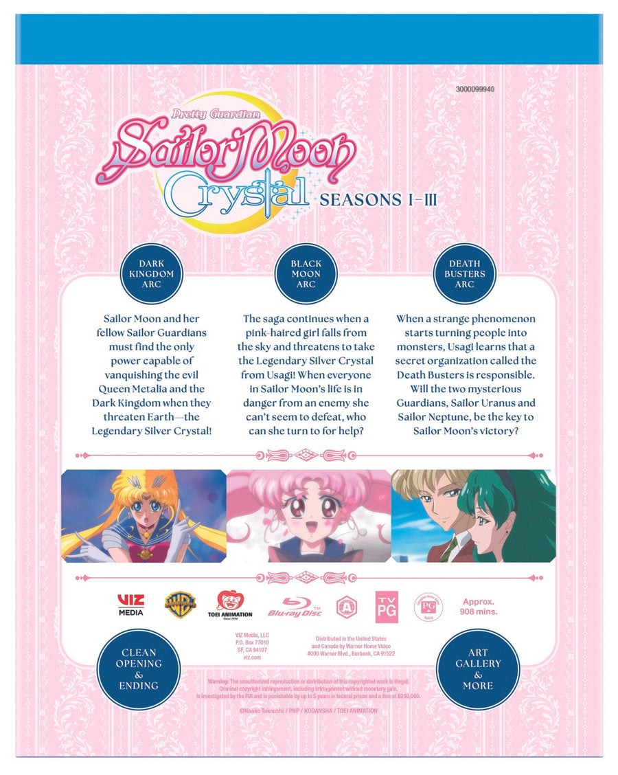 Sailor Moon Crystal S1-3 [Blu-ray]