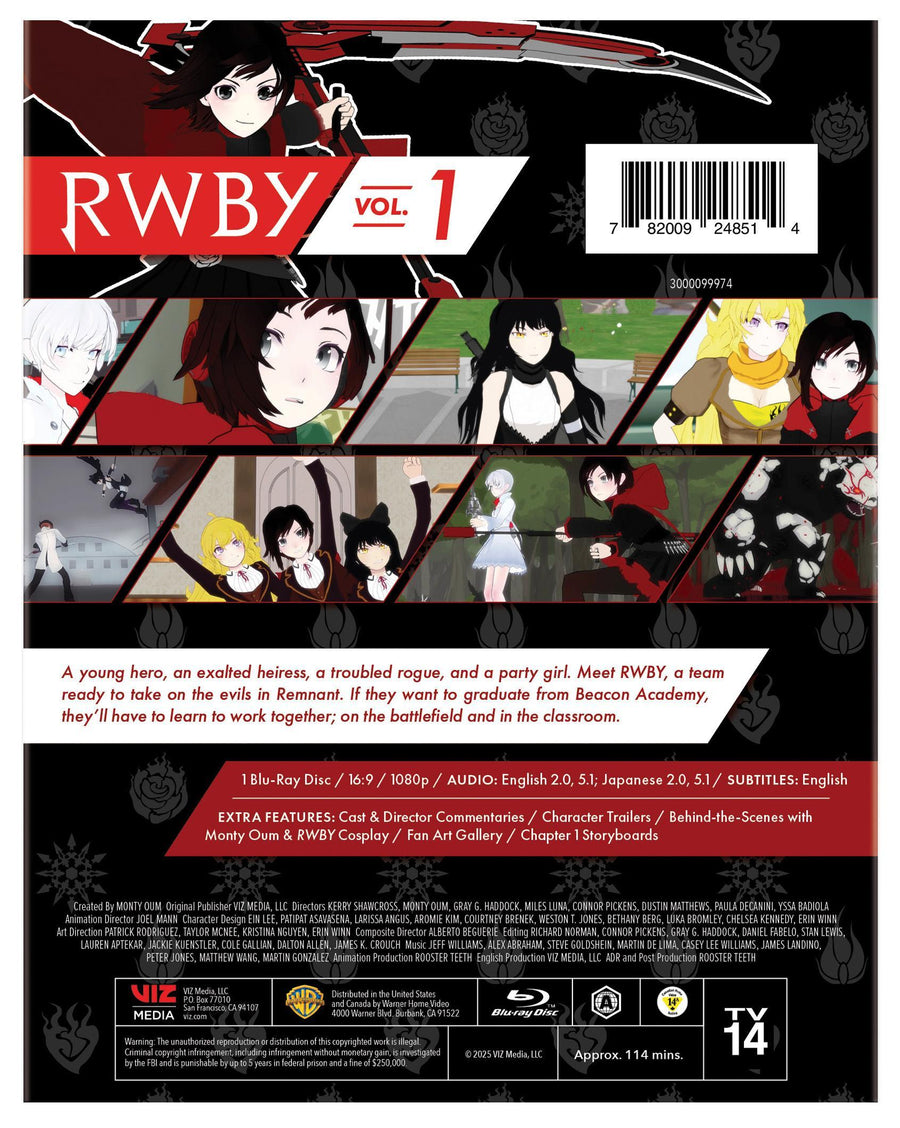 RWBY Volume 1 [Blu-ray]