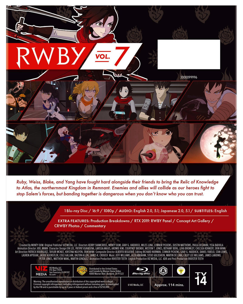 RWBY Volume 7 [Blu-ray]