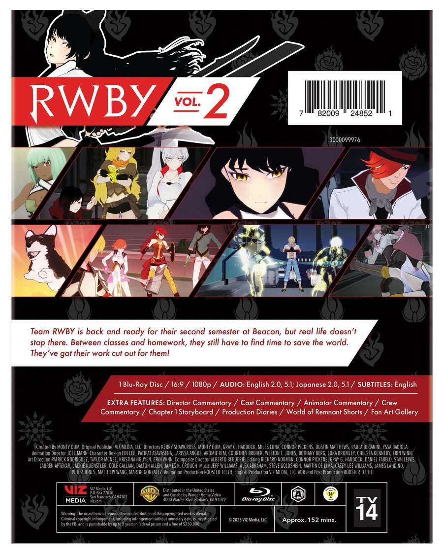 RWBY Volume 2 [Blu-ray]