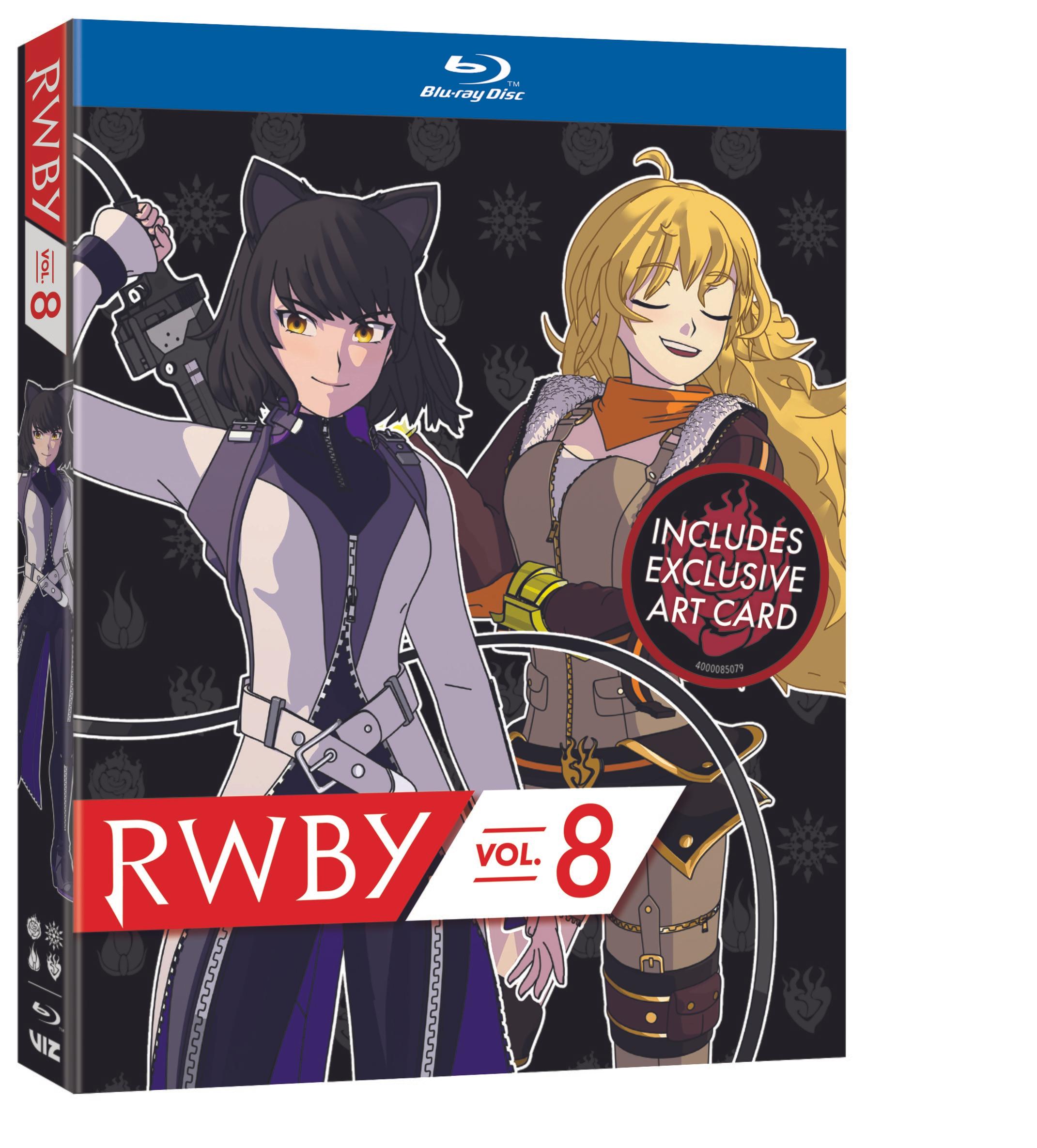 未開封 RWBY Blu-ray Volume 5,6,7,8,9 初回生産限定版 A4クリア