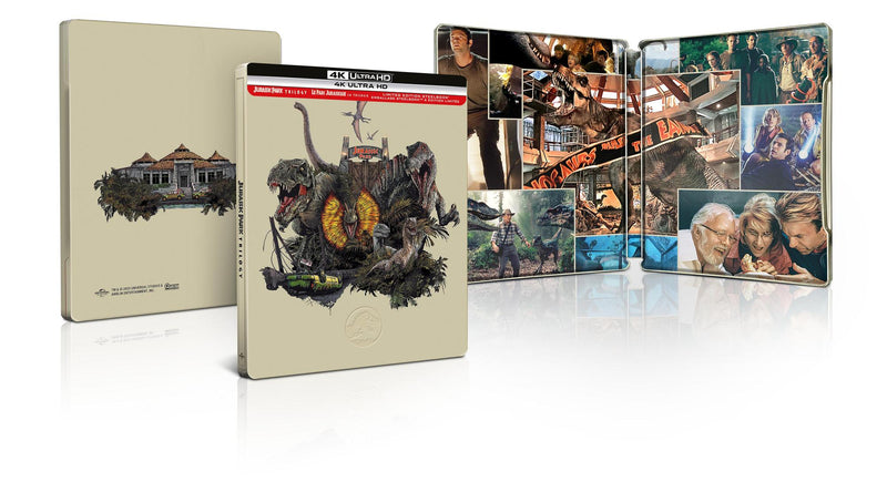 Jurassic Park Trilogy (Limited Edition Steelbook) [UHD]