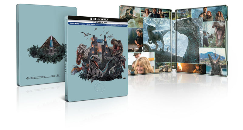 Jurassic World Trilogy (Limited Edition Steelbook) [UHD]