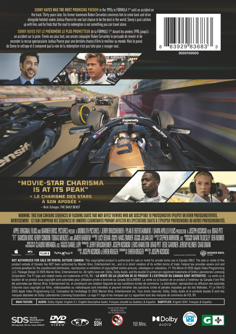 F1® The Movie [DVD]
