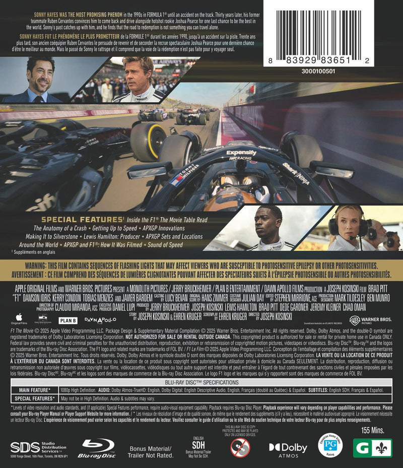 F1® The Movie [Blu-ray]