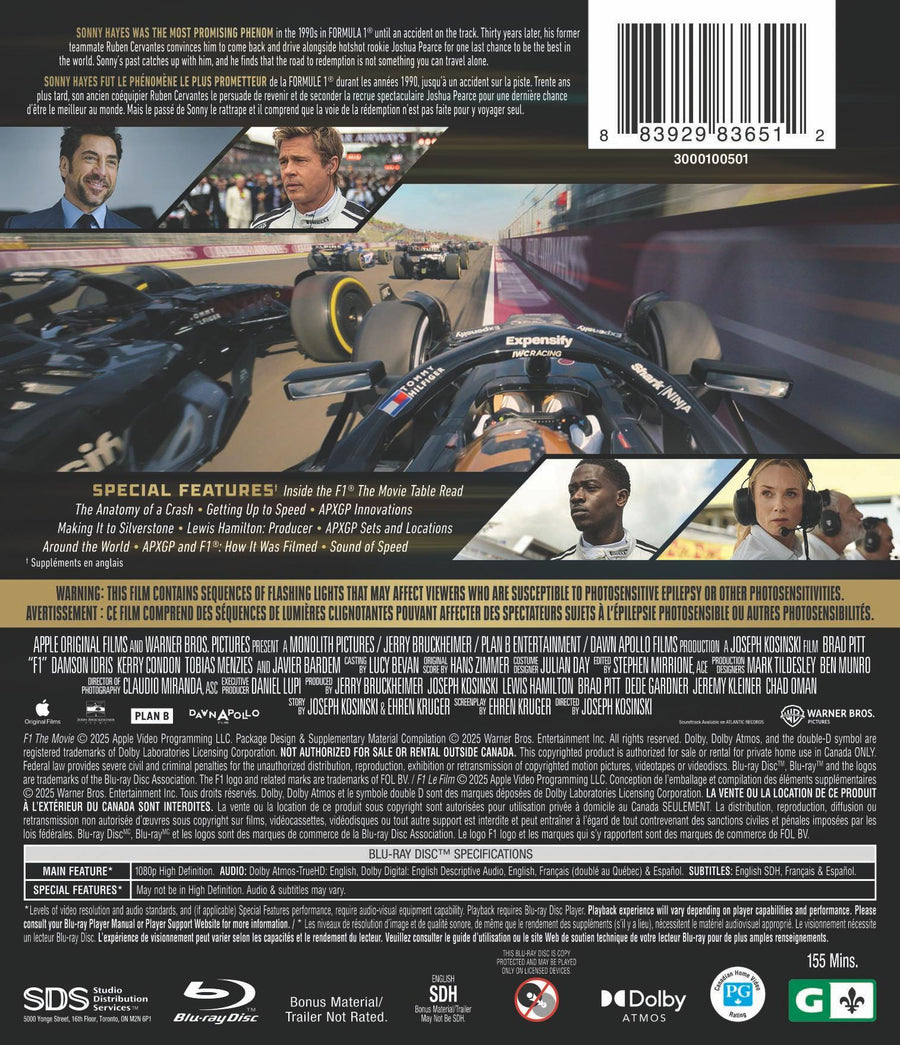 F1® The Movie [Blu-ray]