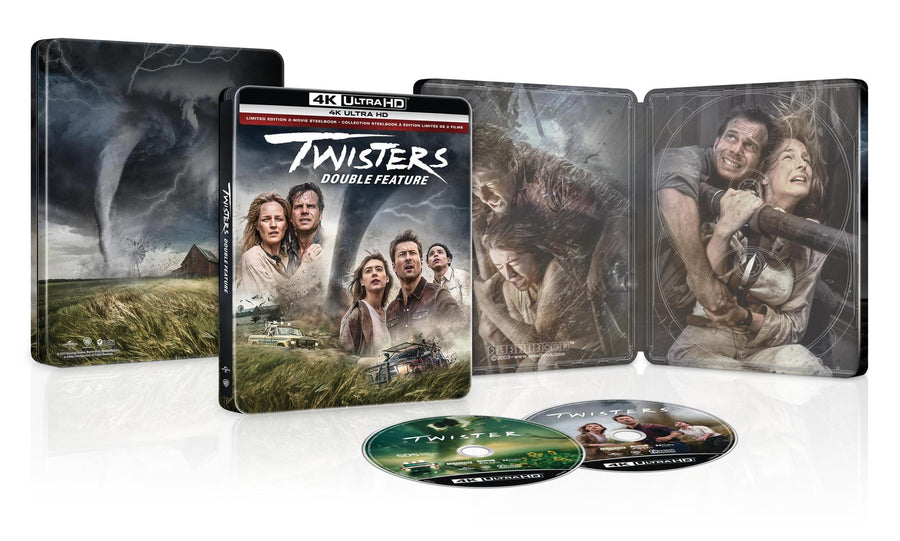 Twisters Double Feature - Limited Edition 2-Movie Steelbook [UHD]