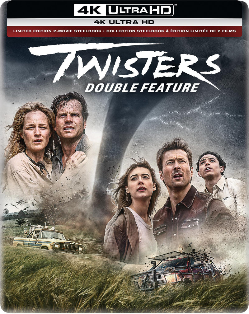 Twisters Double Feature - Limited Edition 2-Movie Steelbook [UHD]