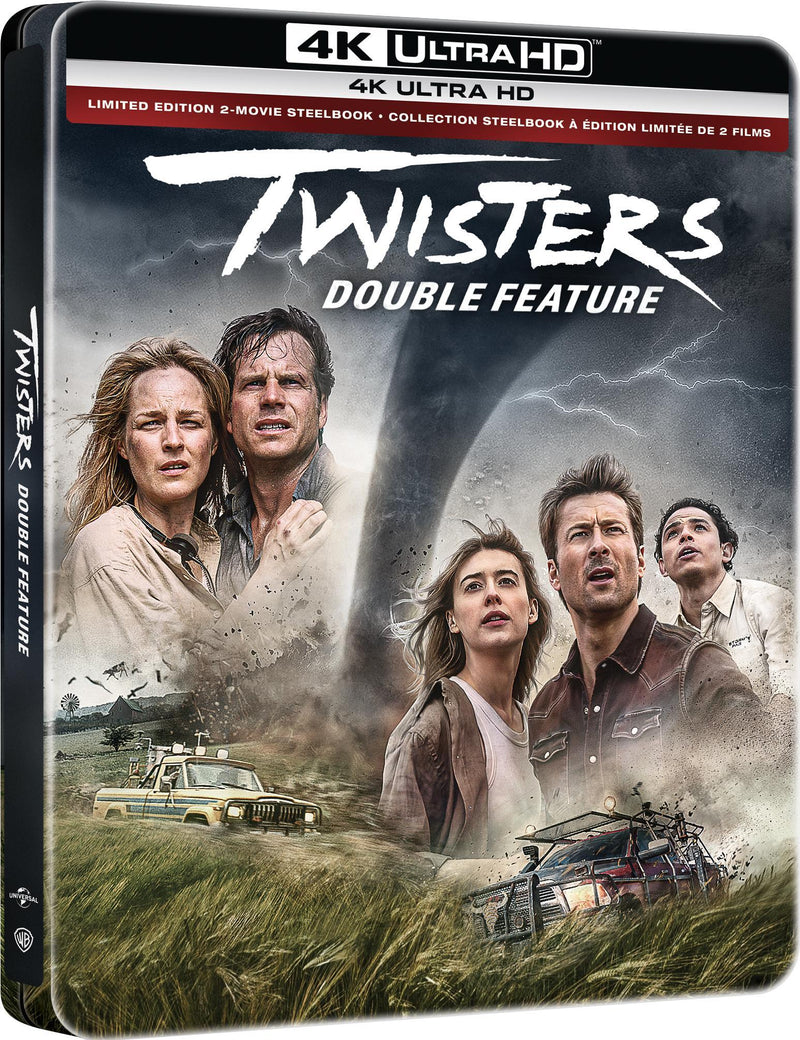 Twisters Double Feature - Limited Edition 2-Movie Steelbook [UHD]
