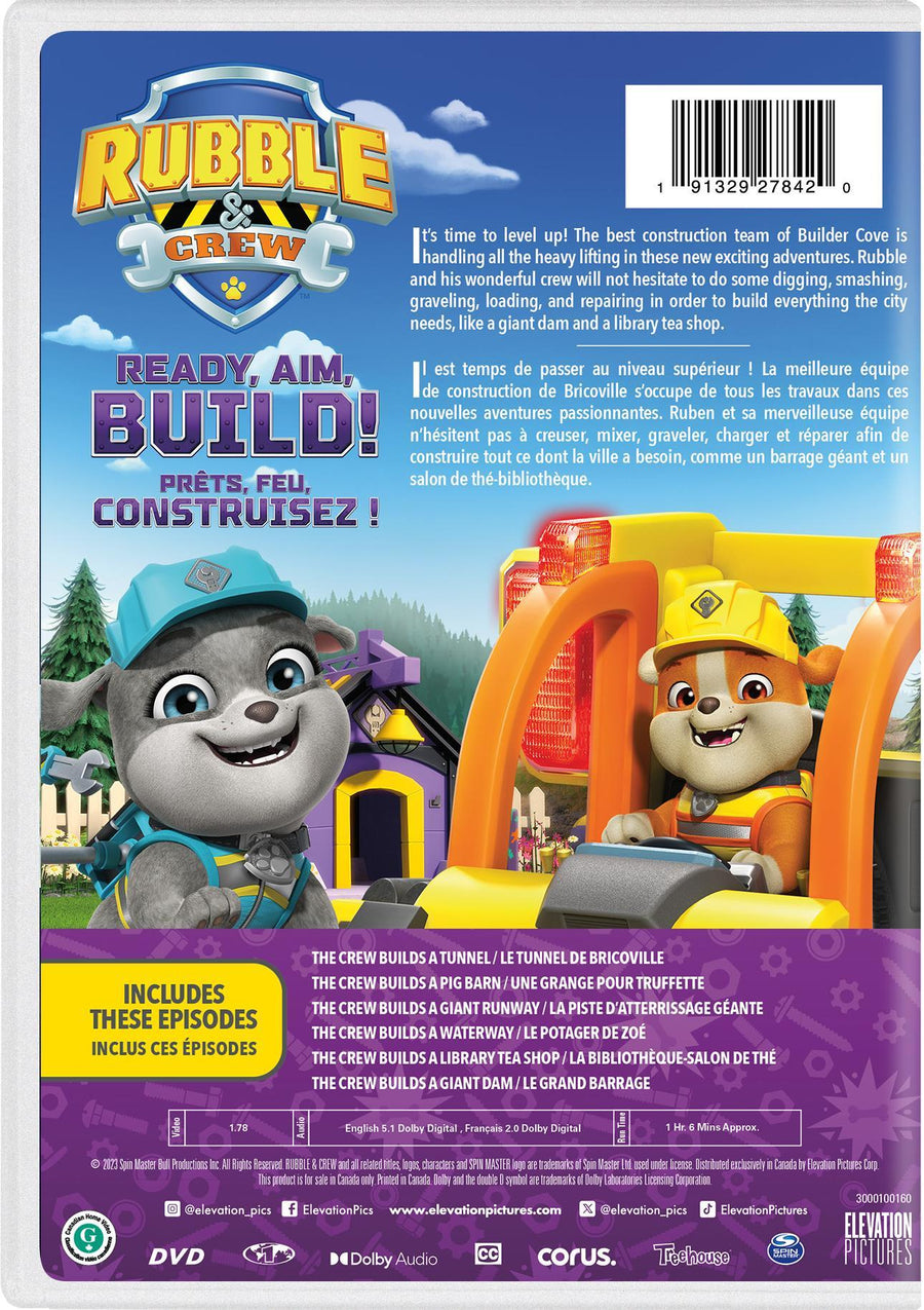 Rubble & Crew: Ready, Aim, Build! [DVD]