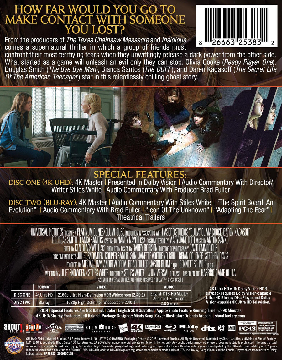 Ouija - Limited Edition Steelbook [UHD]