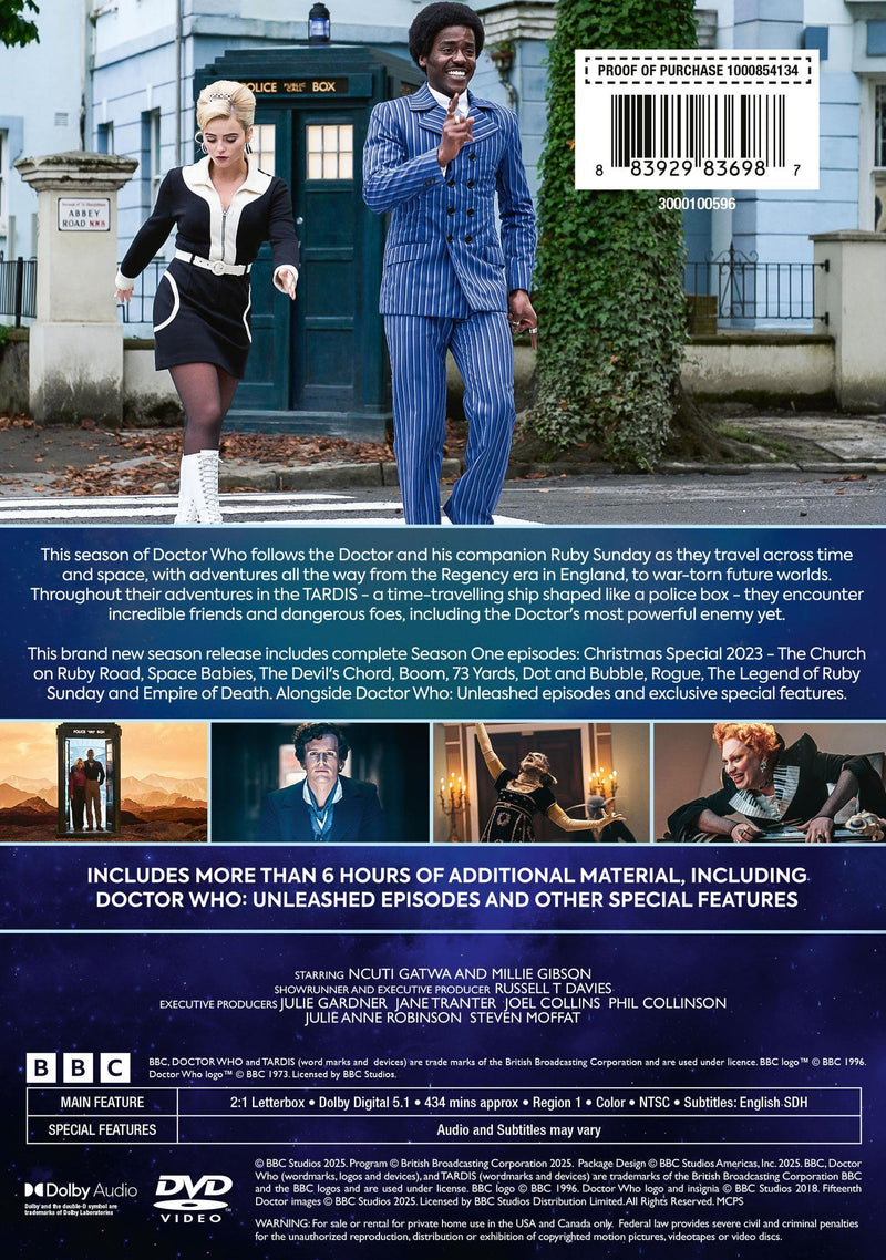 Doctor Who: Season One (2024)  [DVD]