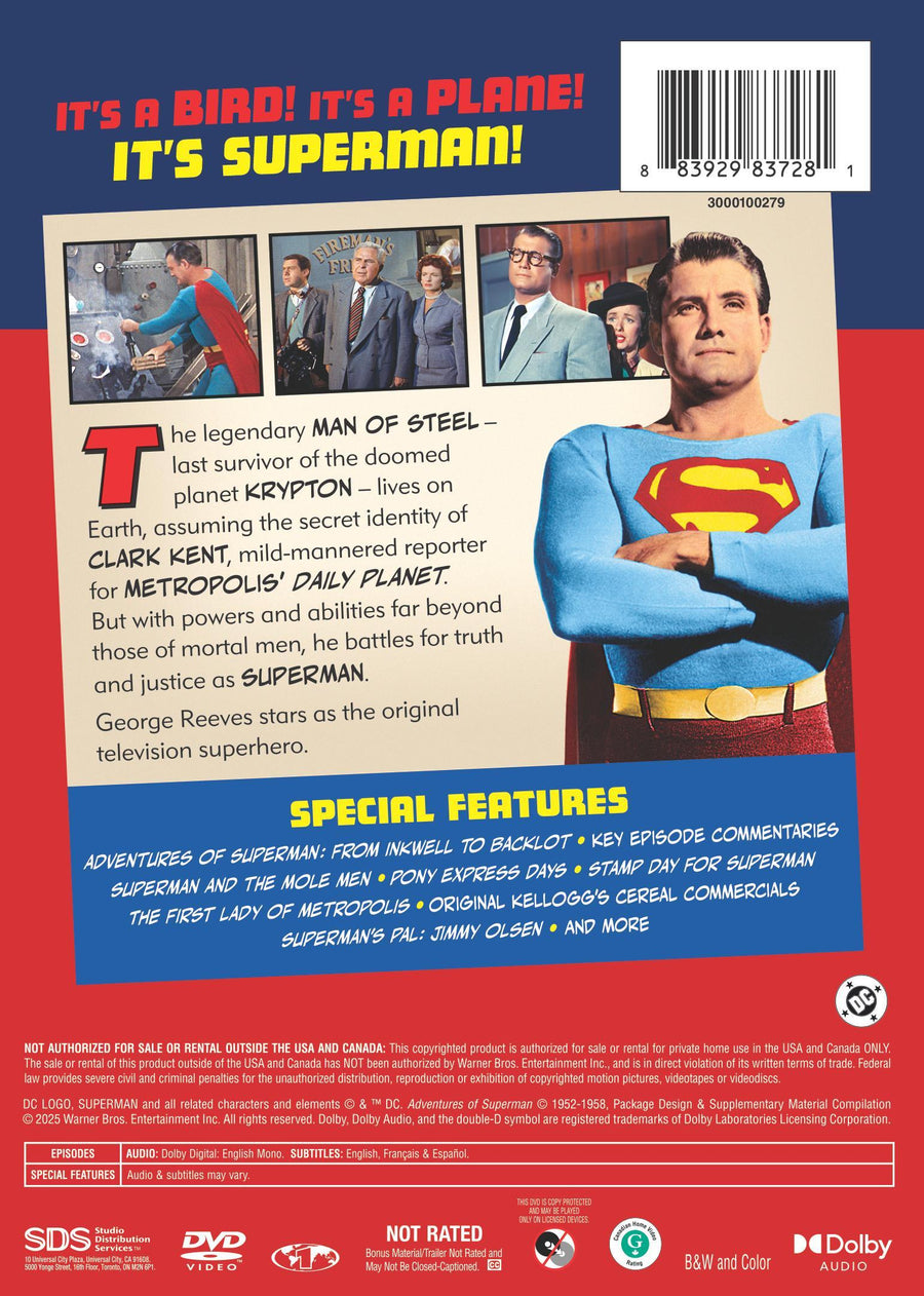 Adventures of Superman: The Complete Series (Repackage) [DVD]